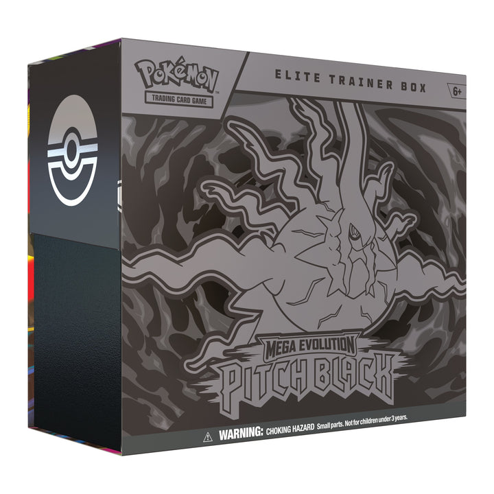 Pokemon Mega Evolution: Pitch Black Elite Trainer Box, one box from this sealed case of 10