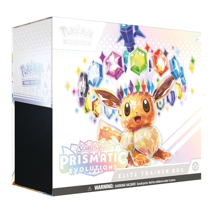 Pokemon Scarlet & Violet: Prismatic Evolutions Elite Trainer Box, one box from this sealed case of 10