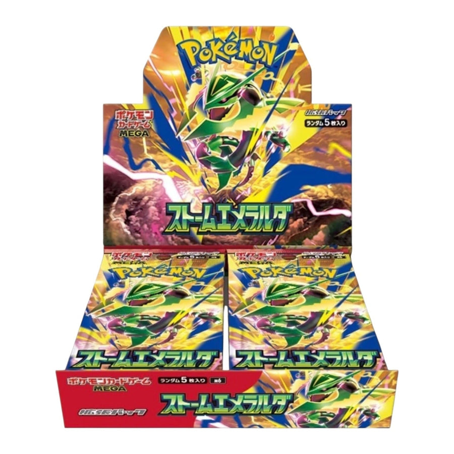 Pokemon Mega Evolution: Storm Emeralda Booster Box (Japanese)