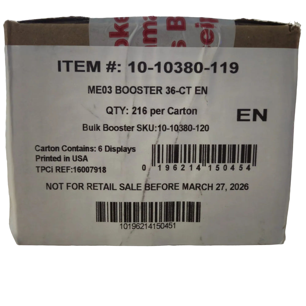 Perfect Order Booster Box Case - sealed case carton