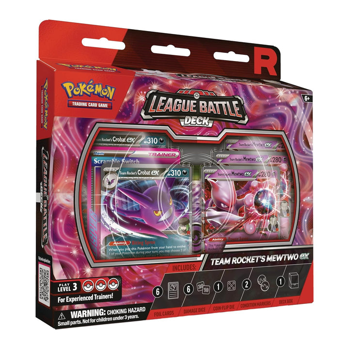 Pokemon TCG Team Rocket's Mewtwo ex League Battle Deck