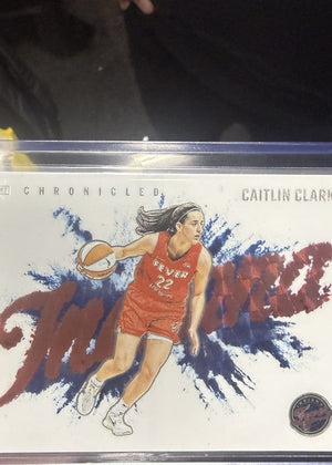 Caitlin Clark Bowman insert pulled live at Break Boss