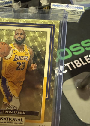 LeBron James Topps National Convention pulled live at Break Boss