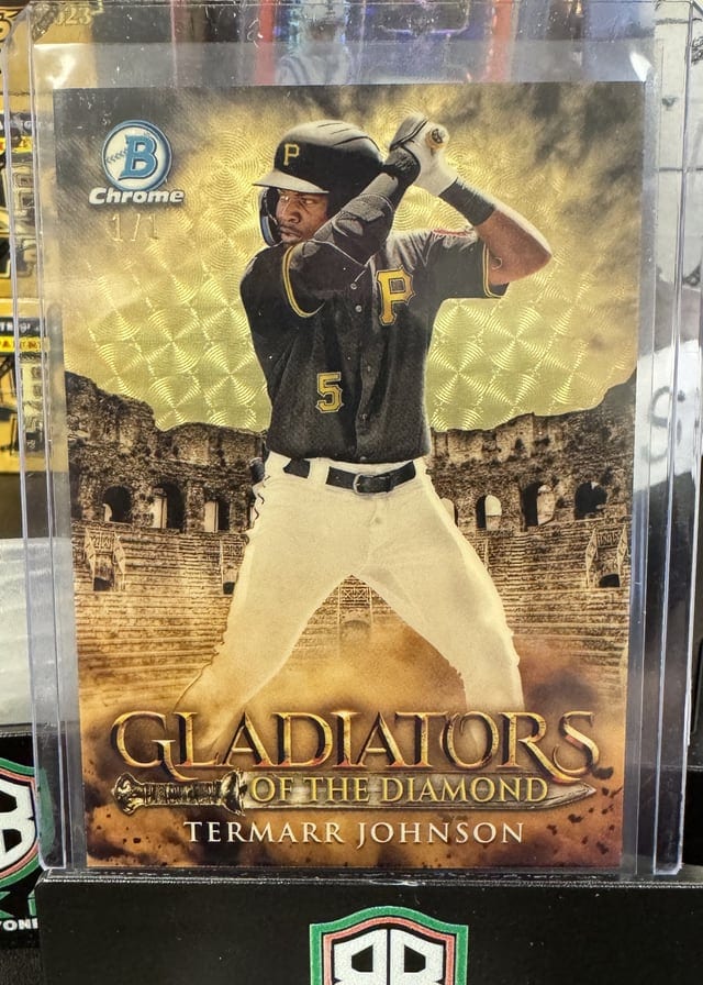 Termarr Johnson Bowman Gladiators insert pulled live at Break Boss