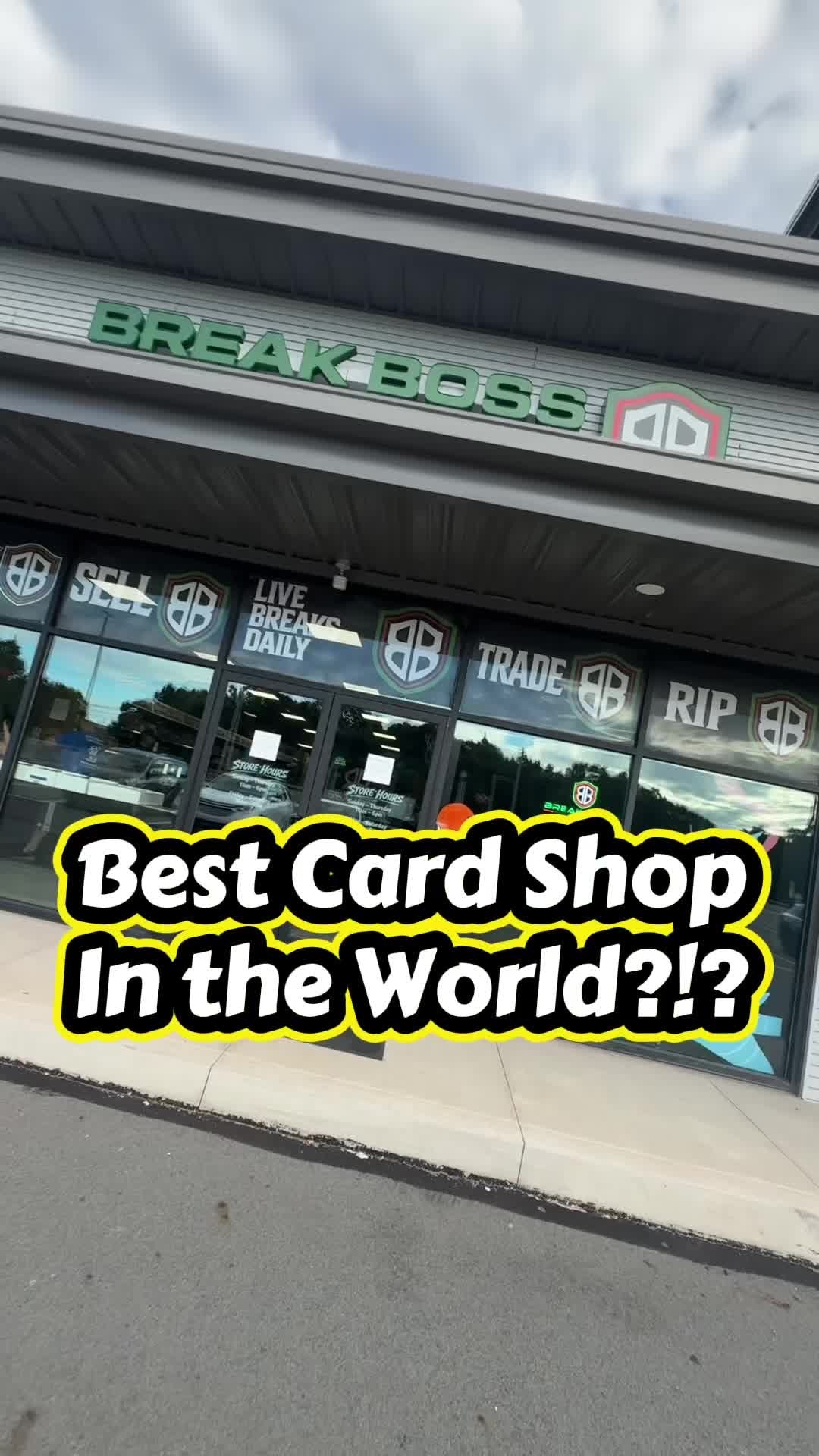 Best card shop in the world? Come see it yourself.